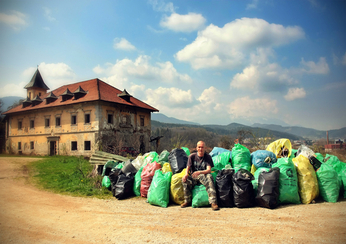 Slovenian clean-up. Photo by Matej Golob
